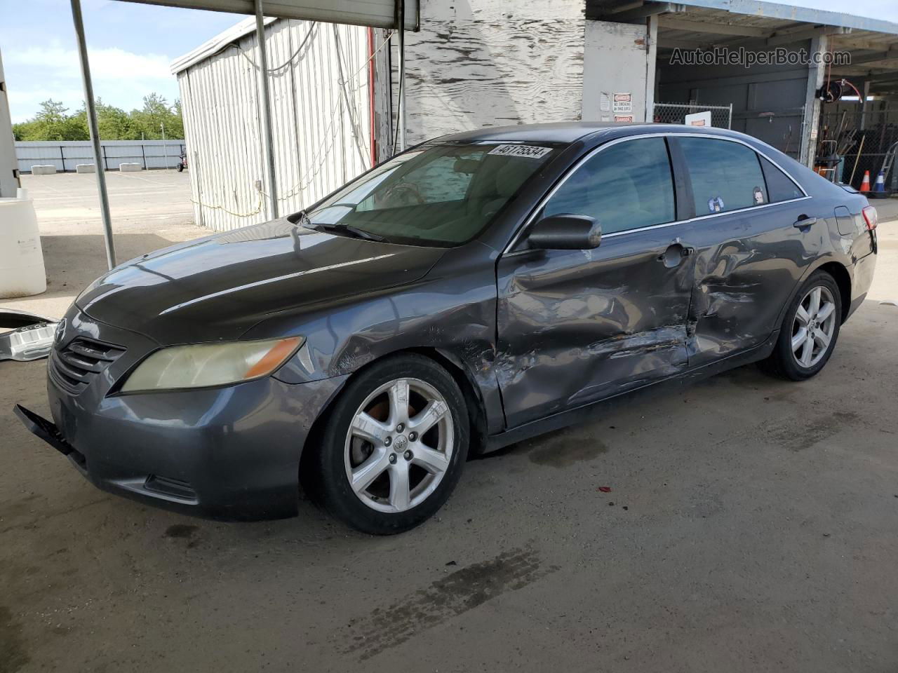 2009 Toyota Camry Base Серый vin: 4T1BE46K79U835816