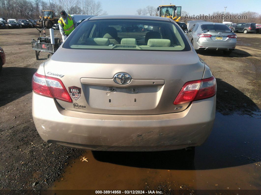 2009 Toyota Camry Le Золотой vin: 4T1BE46K79U845455