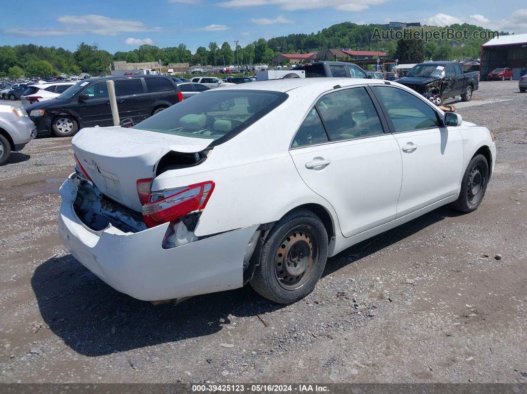 2009 Toyota Camry Le White vin: 4T1BE46K79U881050