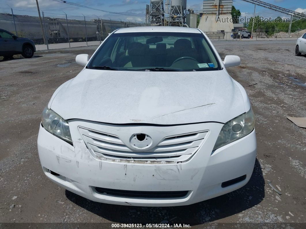 2009 Toyota Camry Le White vin: 4T1BE46K79U881050