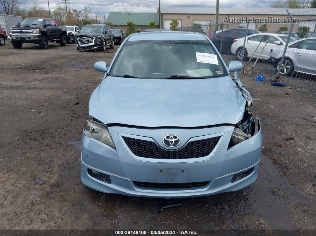 2009 Toyota Camry Se Light Blue vin: 4T1BE46K79U916041