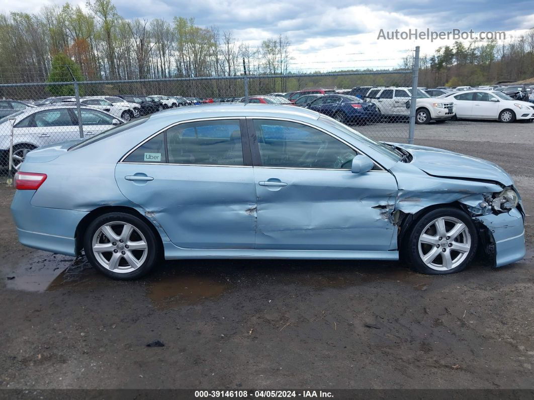 2009 Toyota Camry Se Light Blue vin: 4T1BE46K79U916041