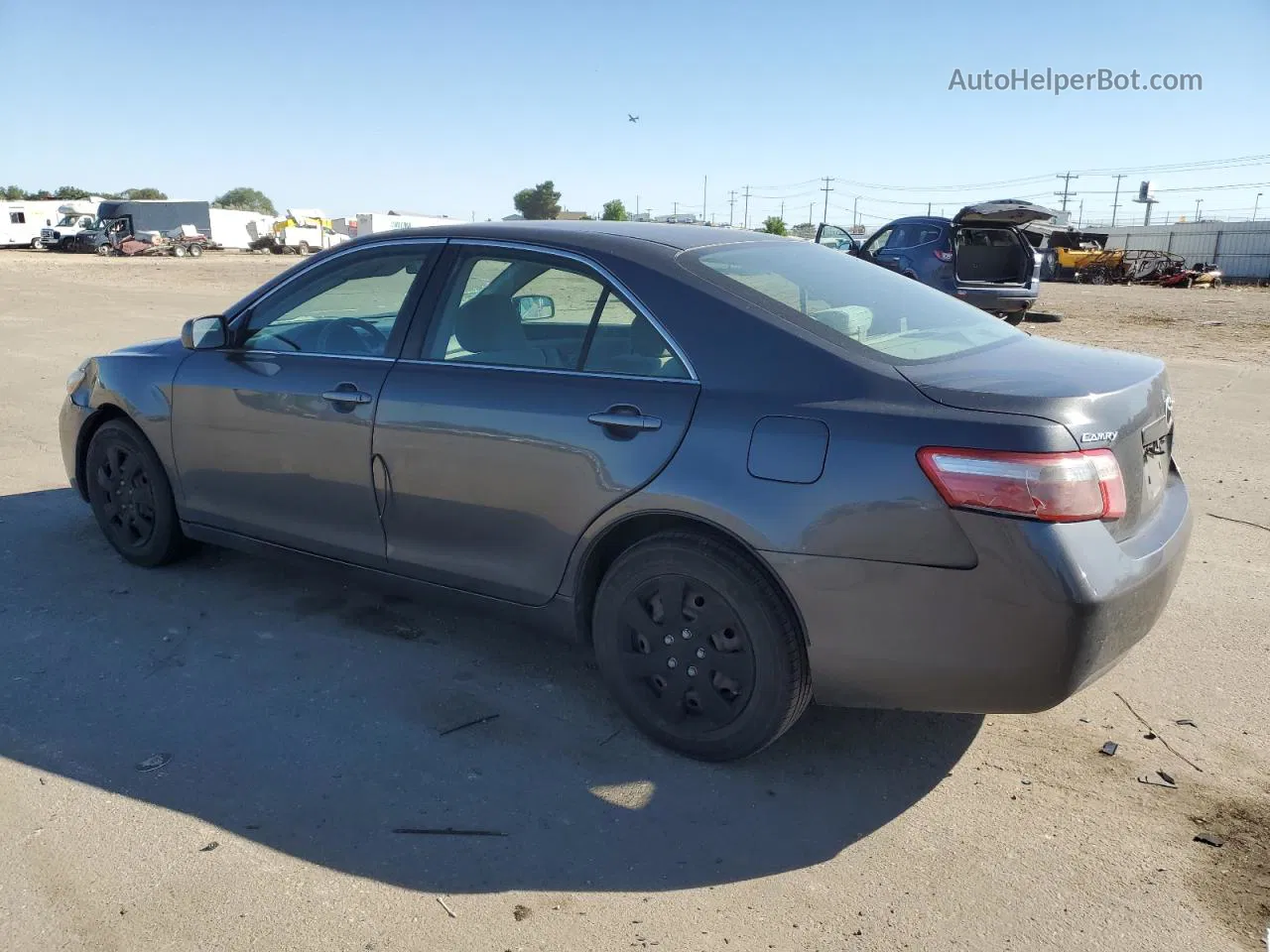 2007 Toyota Camry Ce Charcoal vin: 4T1BE46K87U128303