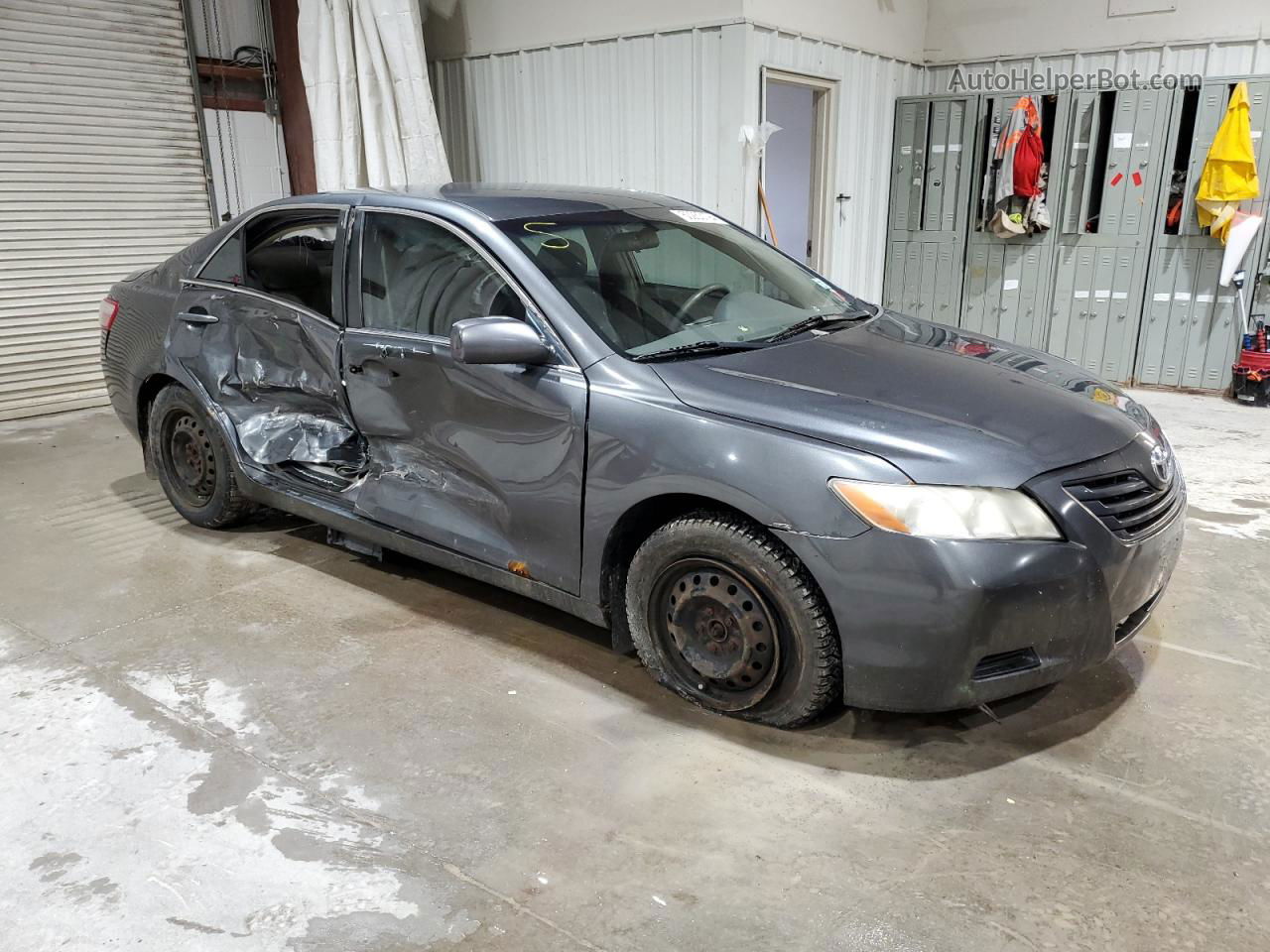 2007 Toyota Camry Ce Charcoal vin: 4T1BE46K87U154321