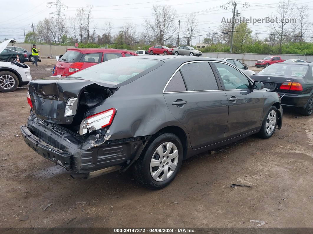 2007 Toyota Camry Le Gray vin: 4T1BE46K87U154514