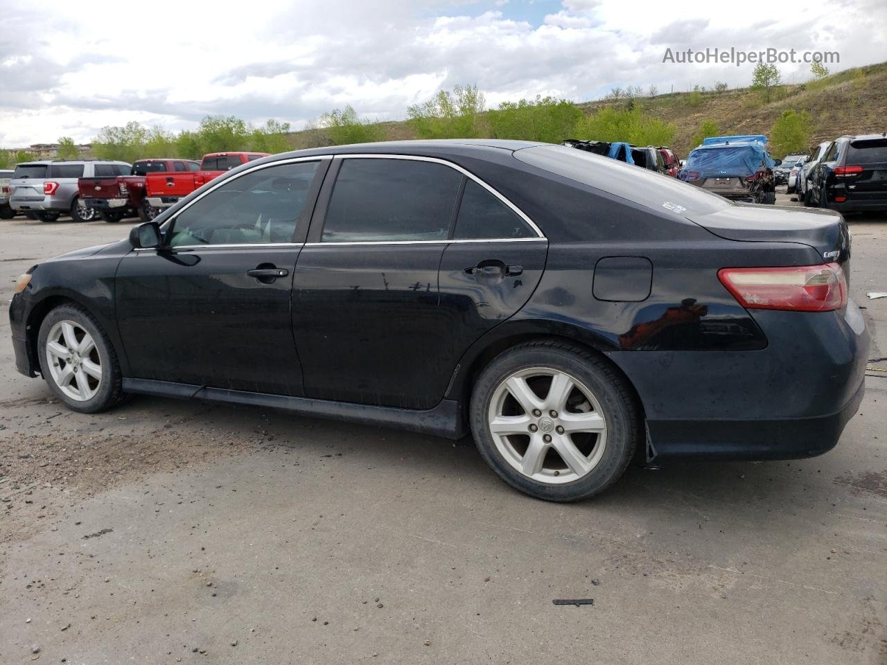 2008 Toyota Camry Ce Black vin: 4T1BE46K88U202997