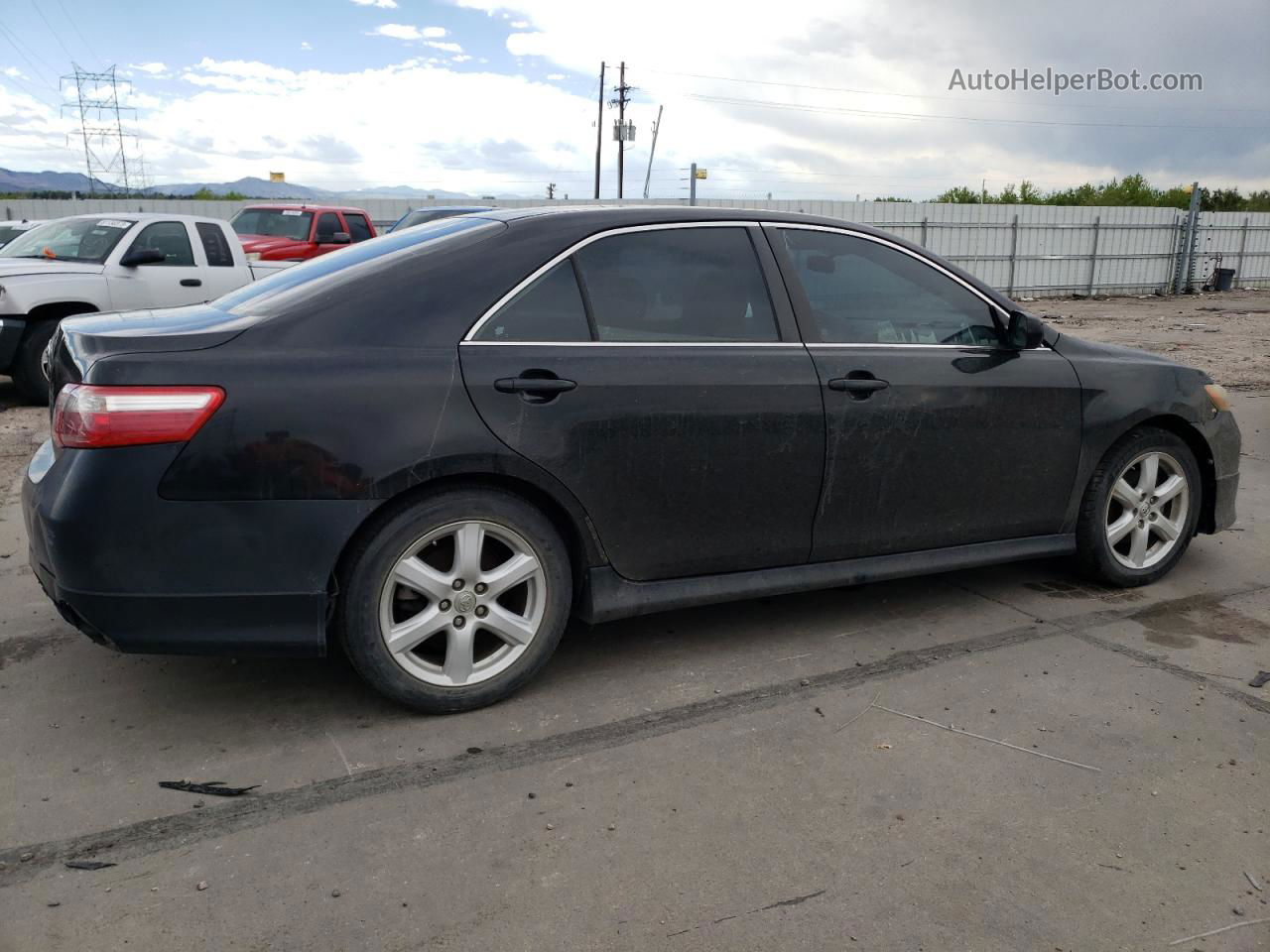 2008 Toyota Camry Ce Black vin: 4T1BE46K88U202997