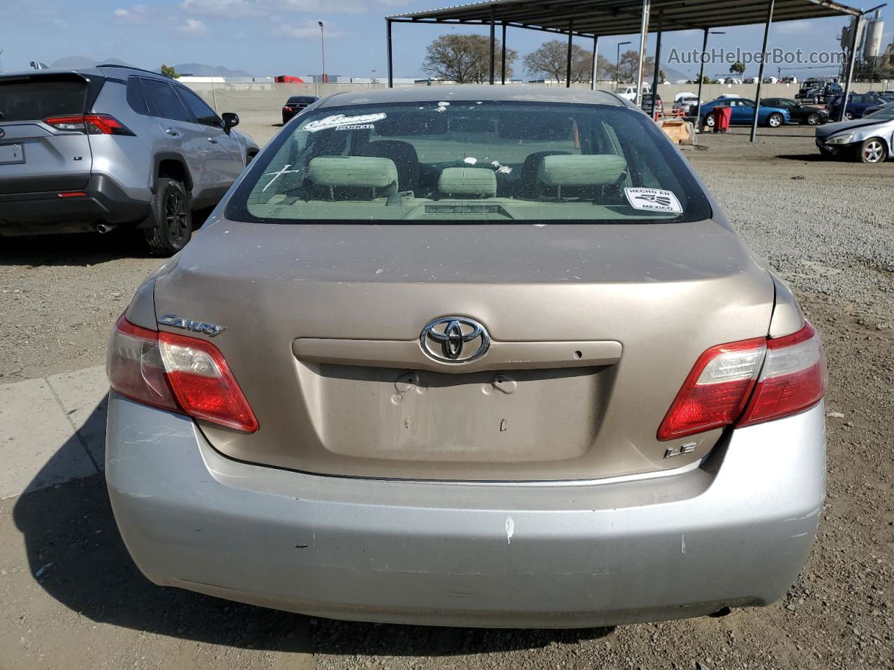 2008 Toyota Camry Ce Gold vin: 4T1BE46K88U734671