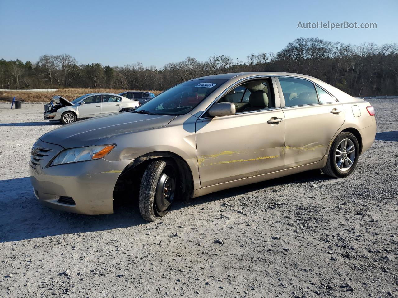 2009 Toyota Camry Base Gold vin: 4T1BE46K89U272789