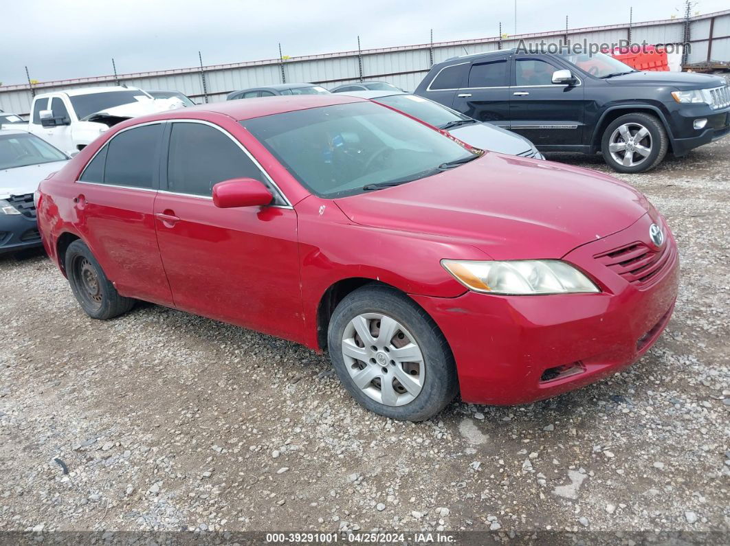 2009 Toyota Camry Le Red vin: 4T1BE46K89U300624