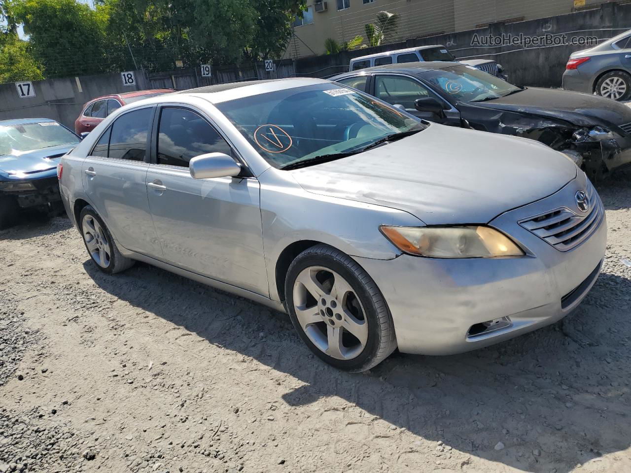 2009 Toyota Camry Base Silver vin: 4T1BE46K89U354277