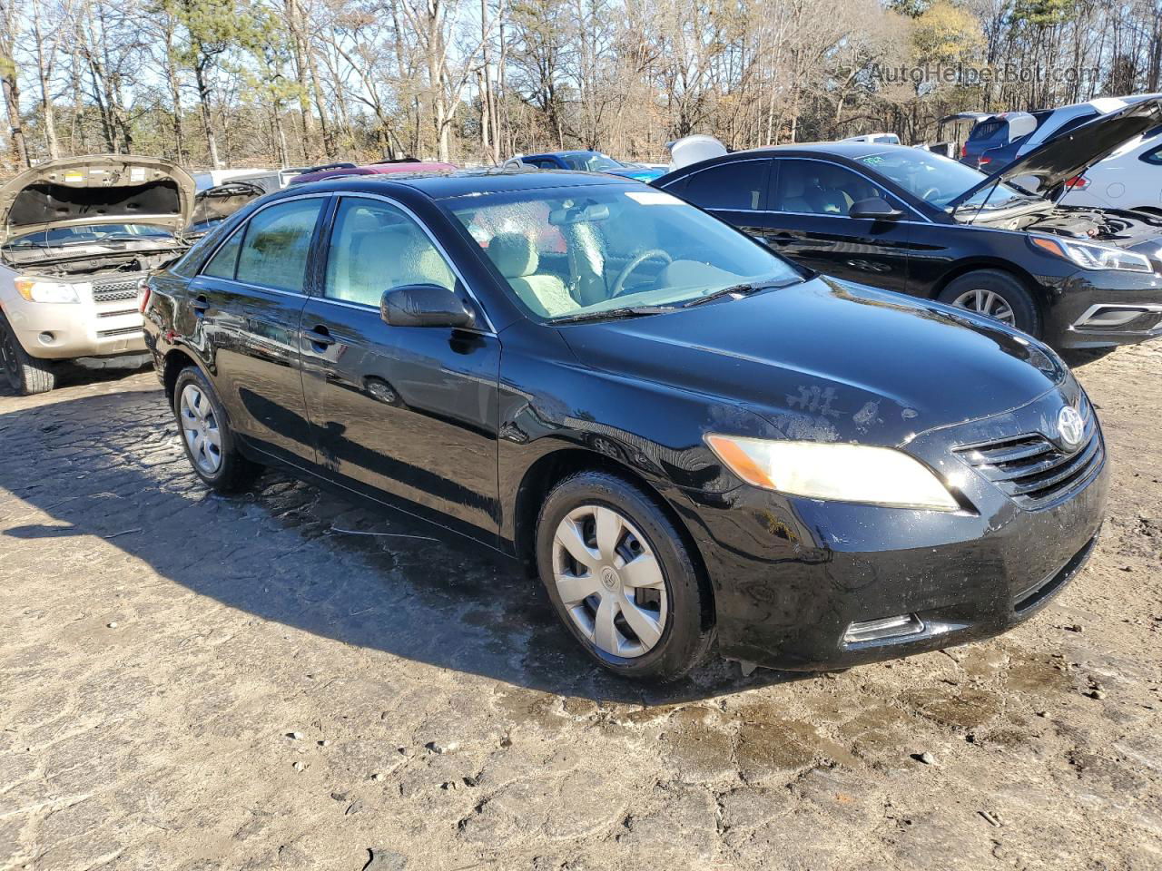 2009 Toyota Camry Base Black vin: 4T1BE46K89U375839