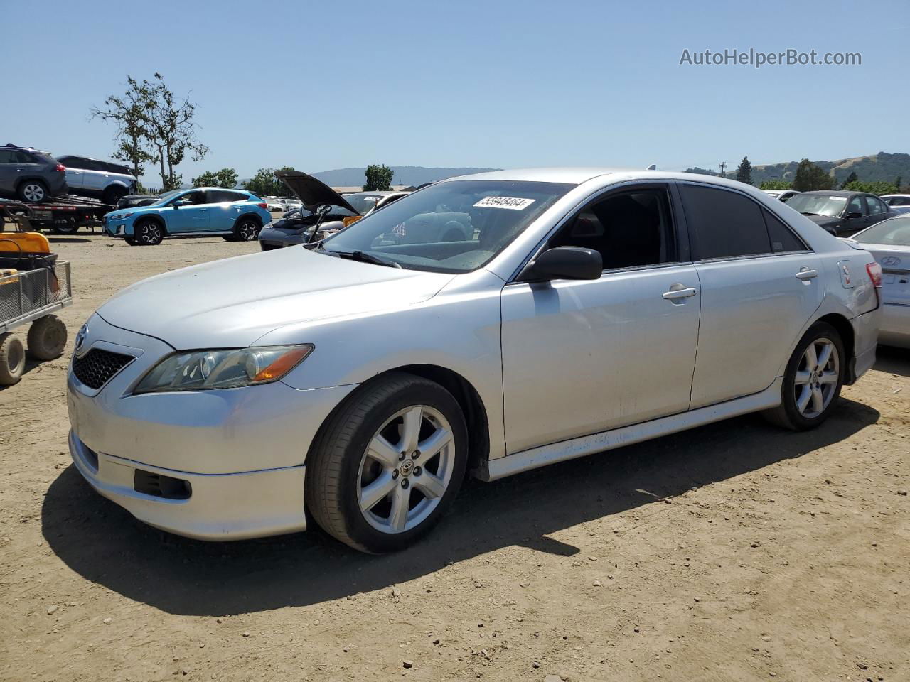 2009 Toyota Camry Base Silver vin: 4T1BE46K89U400822