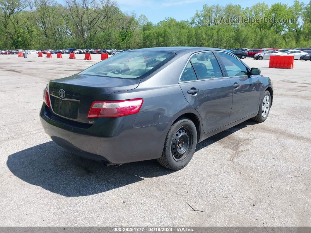 2009 Toyota Camry Le Gray vin: 4T1BE46K89U401419