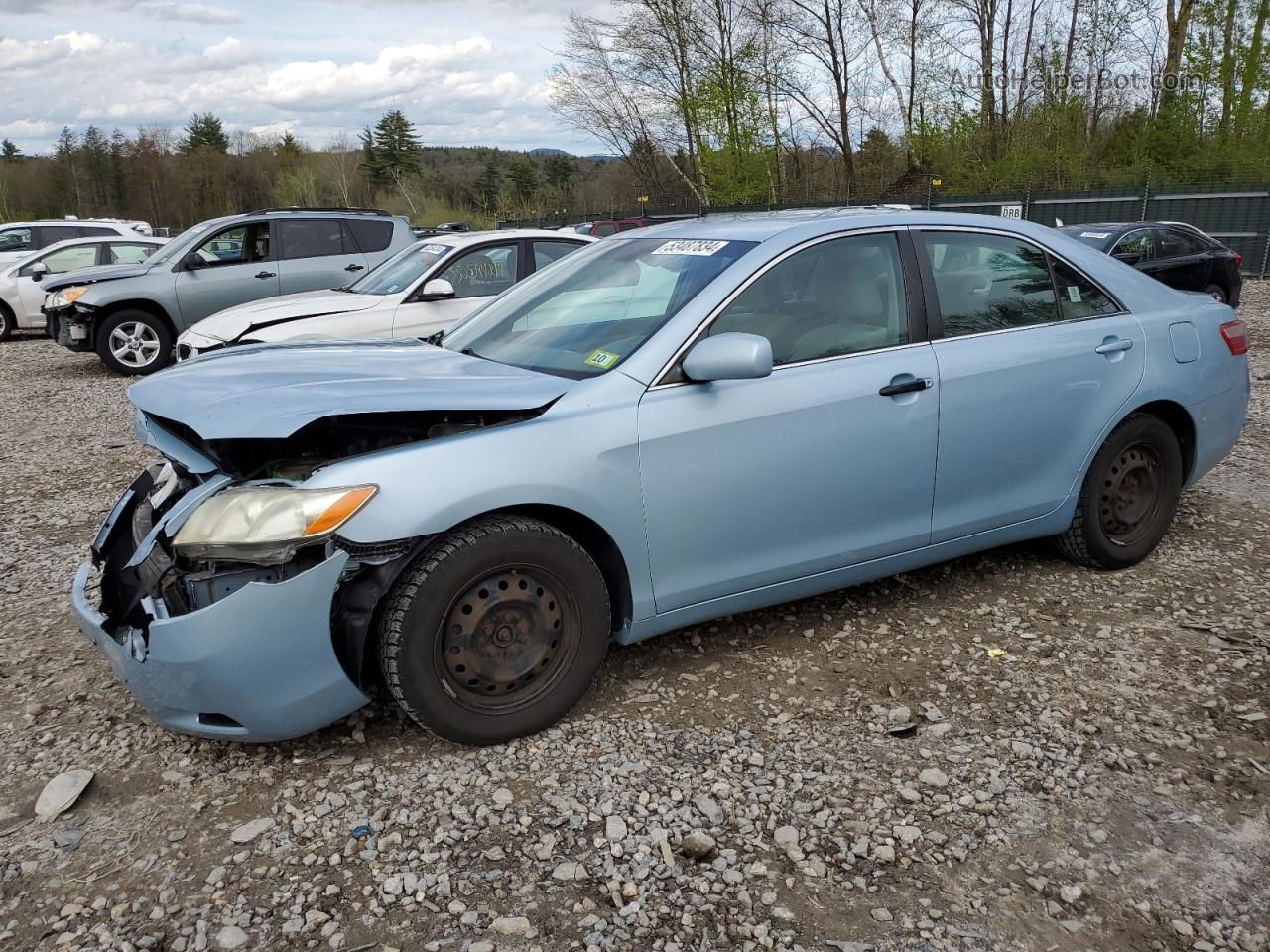 2009 Toyota Camry Base Blue vin: 4T1BE46K89U841799