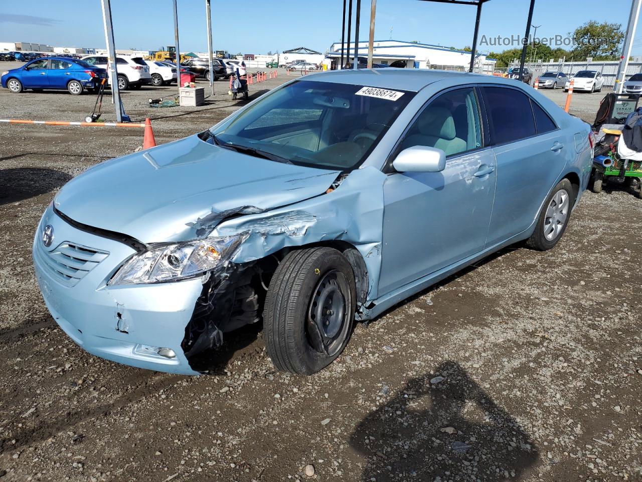 2009 Toyota Camry Base Blue vin: 4T1BE46K89U842127