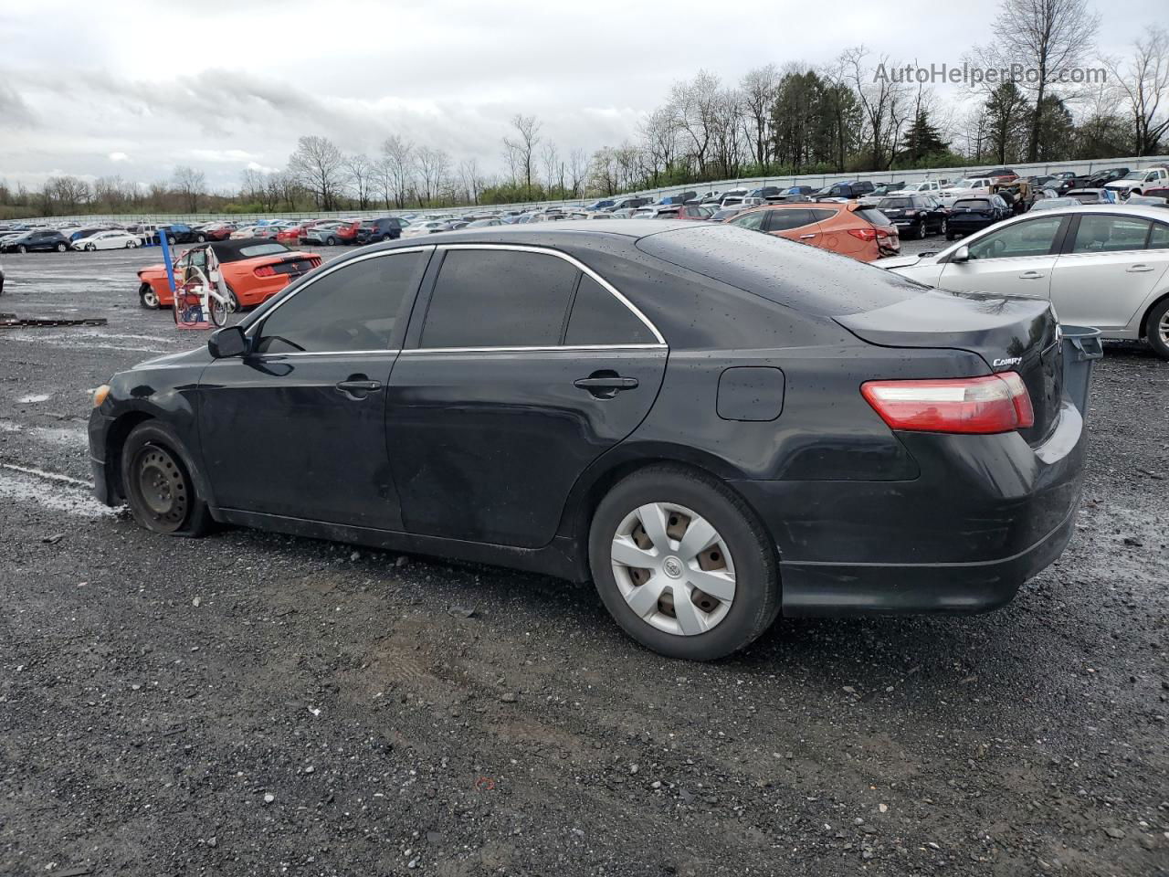 2009 Toyota Camry Base Черный vin: 4T1BE46K89U861163