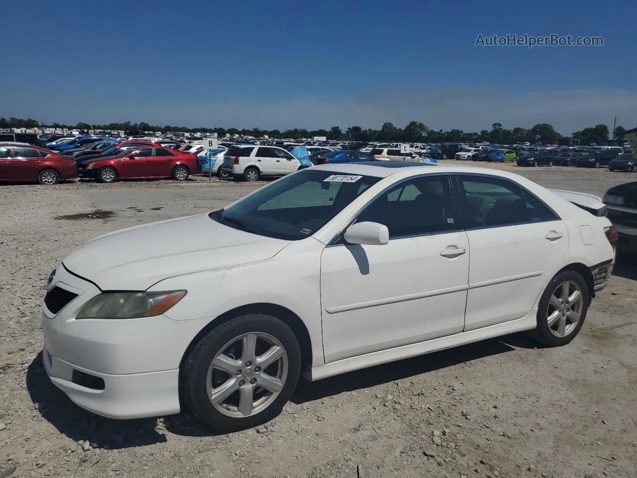 2009 Toyota Camry Base White vin: 4T1BE46K89U896527