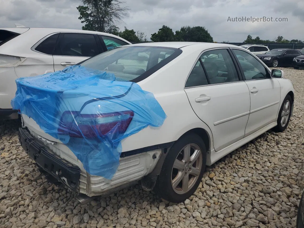 2009 Toyota Camry Base White vin: 4T1BE46K89U896527