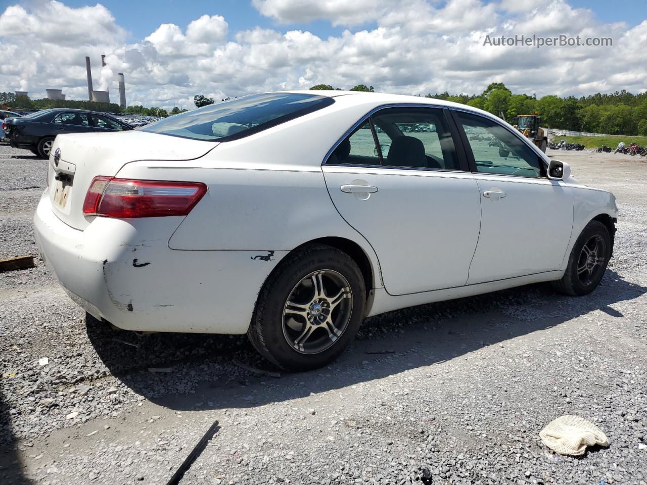 2009 Toyota Camry Base White vin: 4T1BE46K89U907980