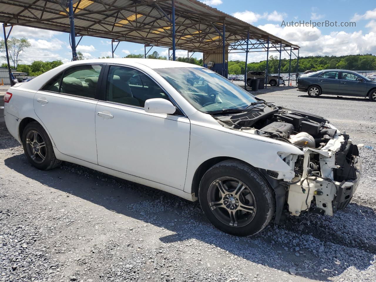 2009 Toyota Camry Base Белый vin: 4T1BE46K89U907980