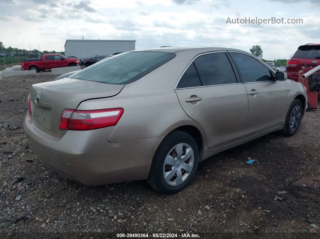 2007 Toyota Camry Le Бежевый vin: 4T1BE46K97U118993