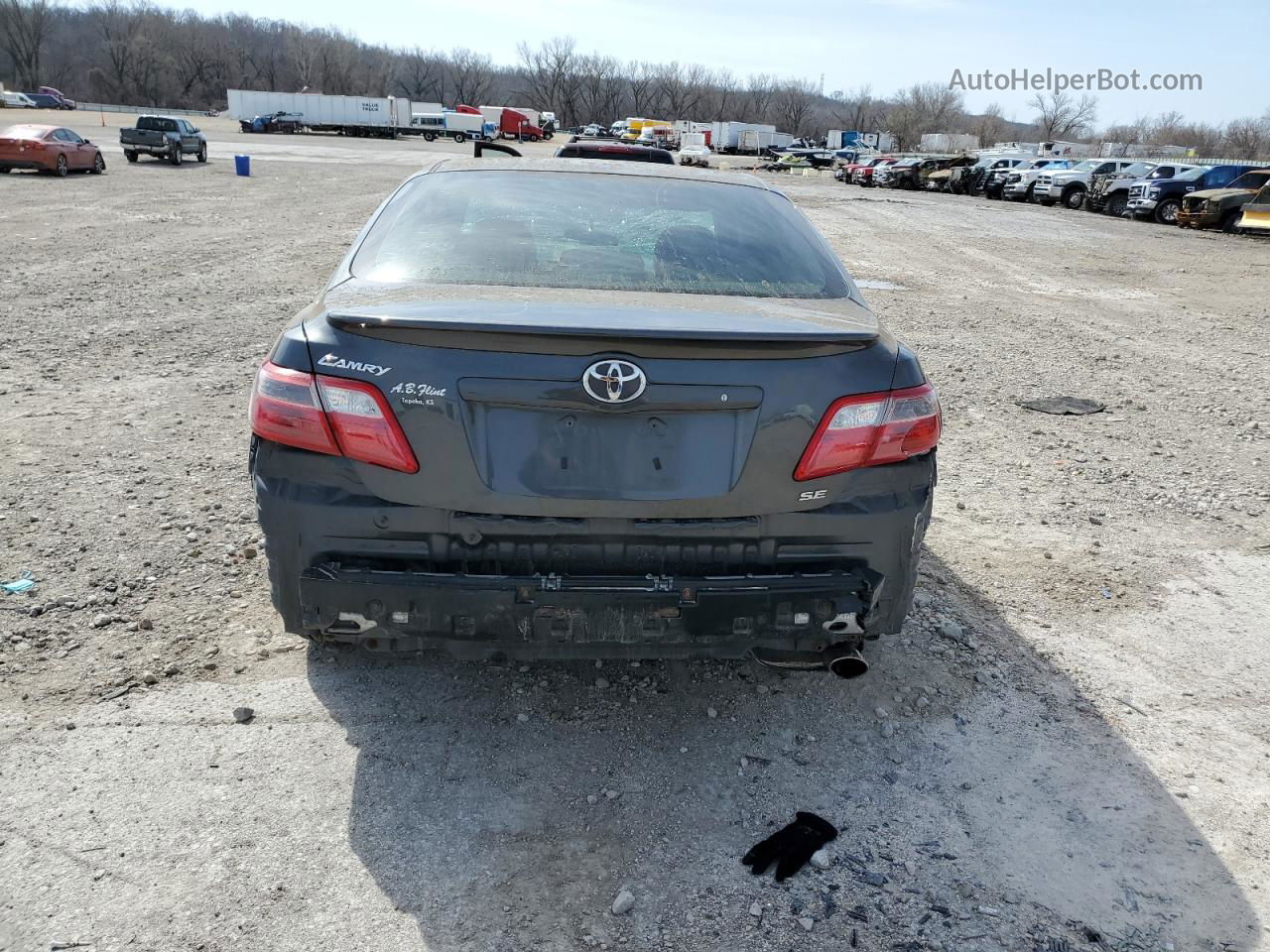 2007 Toyota Camry Ce Gray vin: 4T1BE46K97U160886