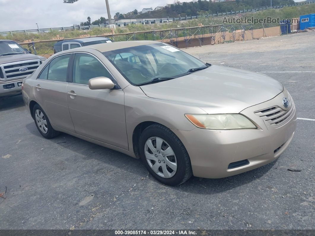 2007 Toyota Camry Le Желто-коричневый vin: 4T1BE46K97U503731