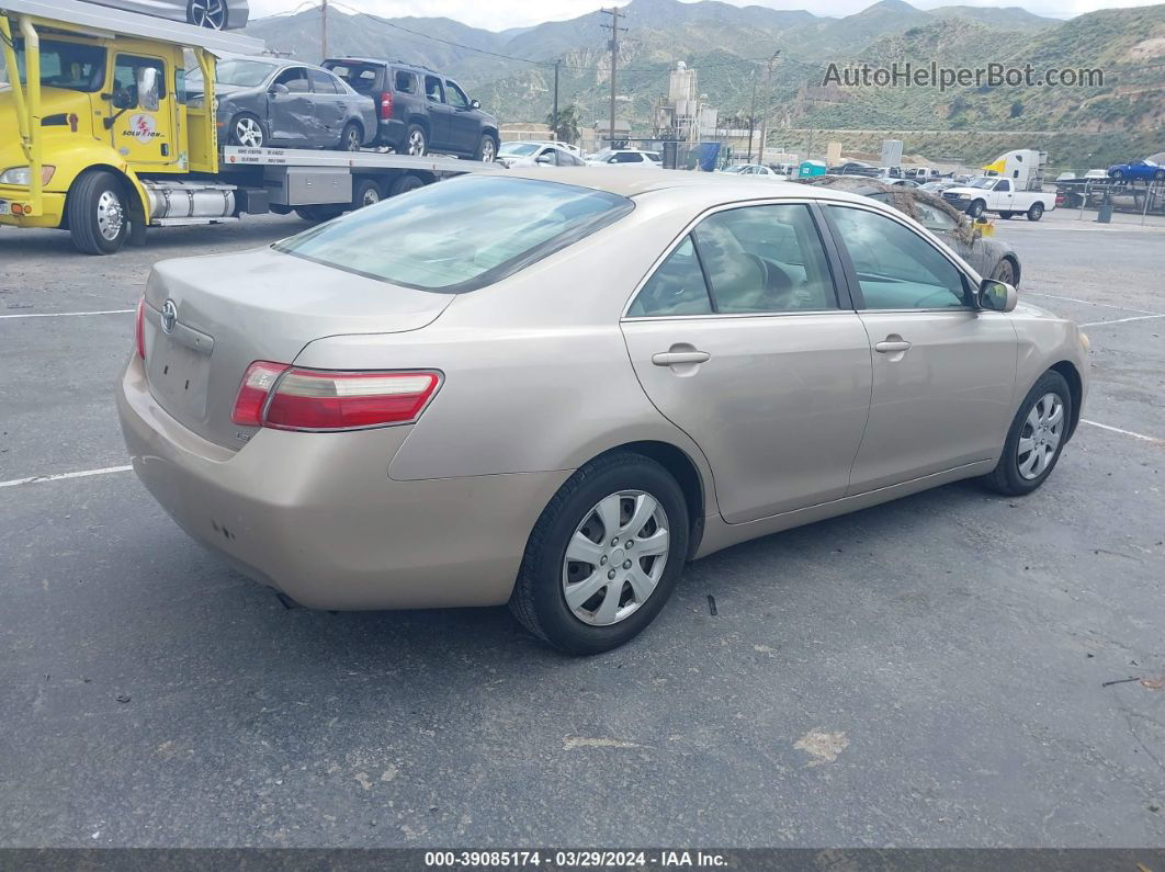 2007 Toyota Camry Le Tan vin: 4T1BE46K97U503731