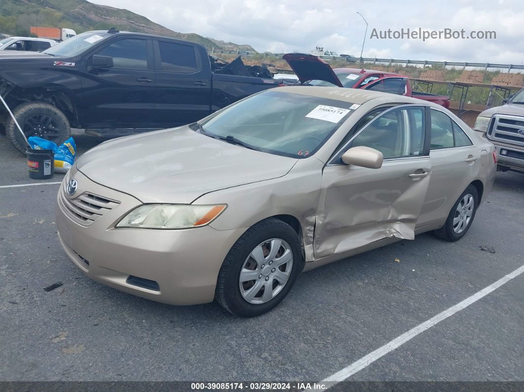 2007 Toyota Camry Le Желто-коричневый vin: 4T1BE46K97U503731