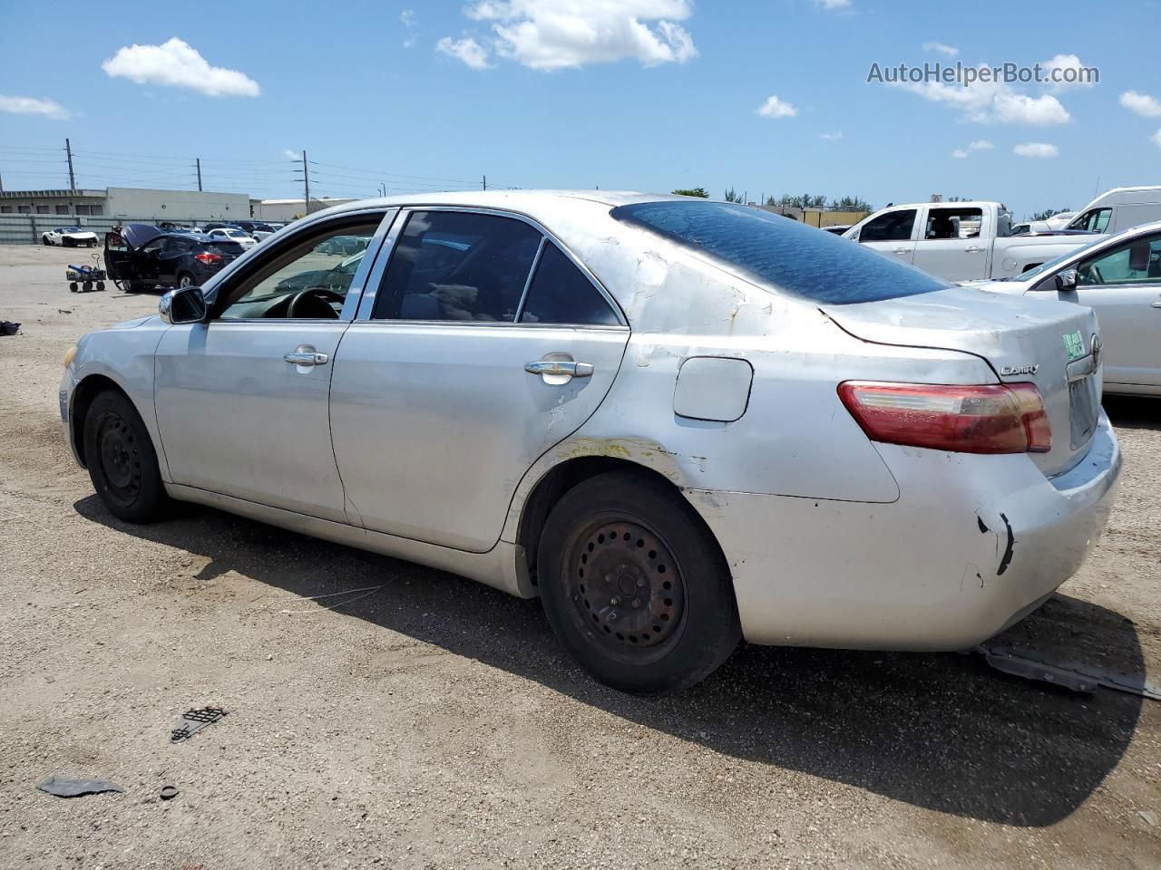 2007 Toyota Camry Ce Silver vin: 4T1BE46K97U536292