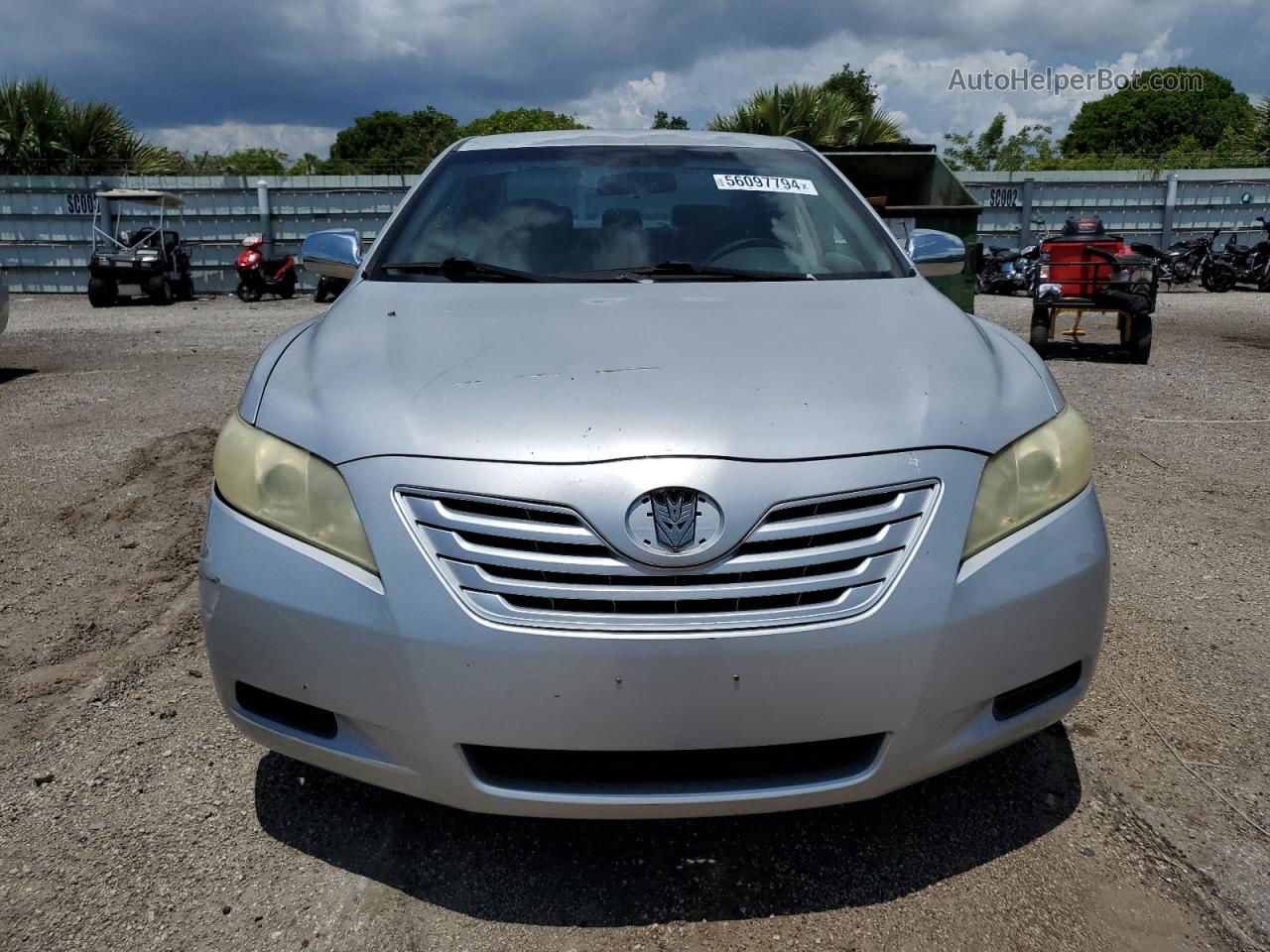 2007 Toyota Camry Ce Silver vin: 4T1BE46K97U536292