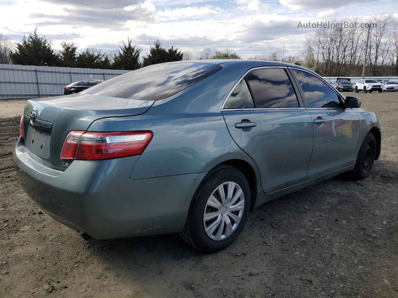 2008 Toyota Camry Ce Teal vin: 4T1BE46K98U760115