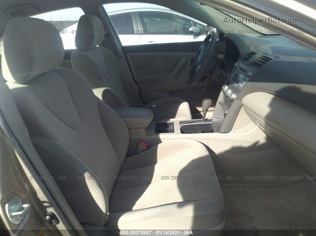 2009 Toyota Camry Le Бежевый vin: 4T1BE46K99U271103