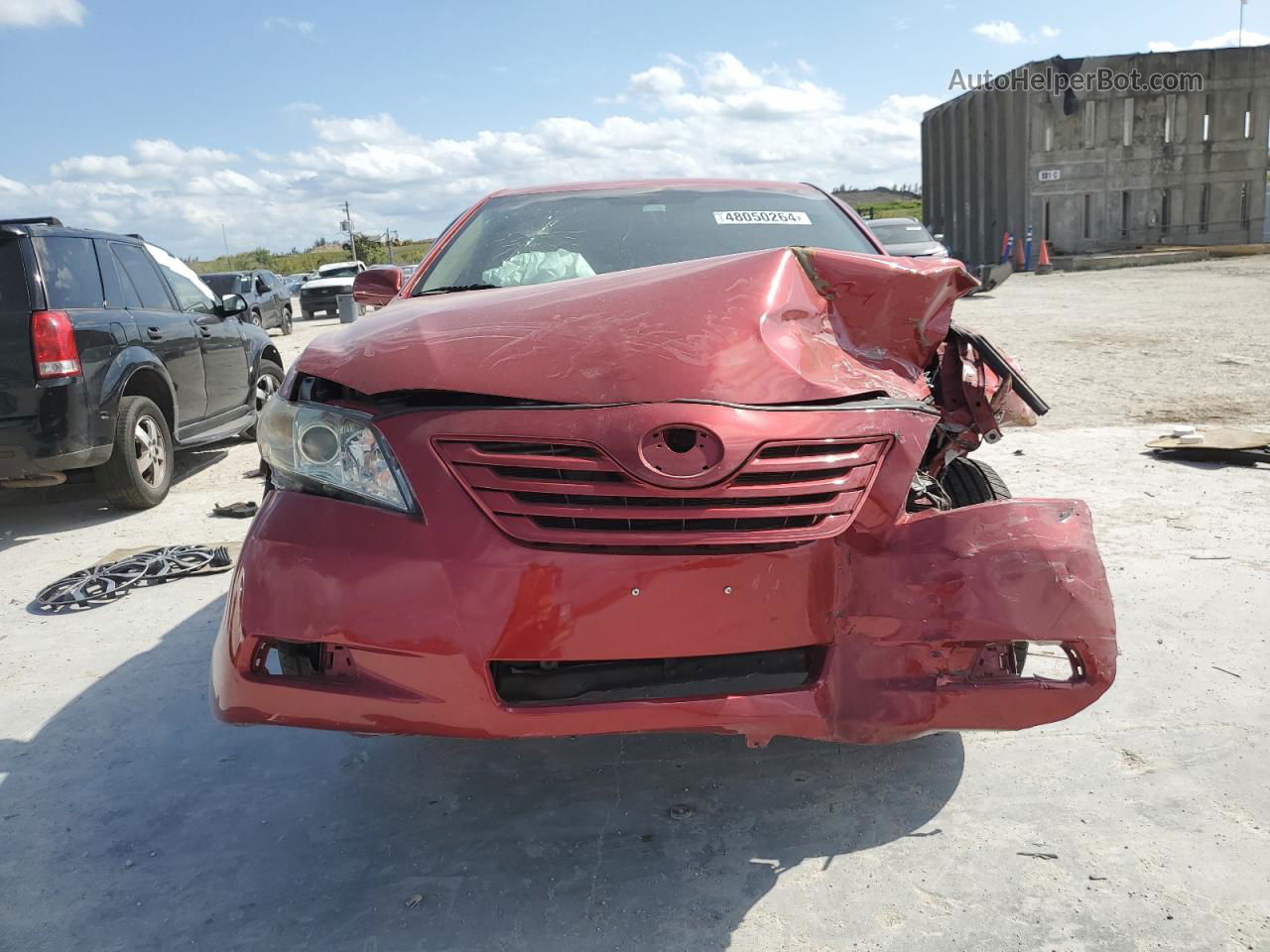 2009 Toyota Camry Base Red vin: 4T1BE46K99U280450