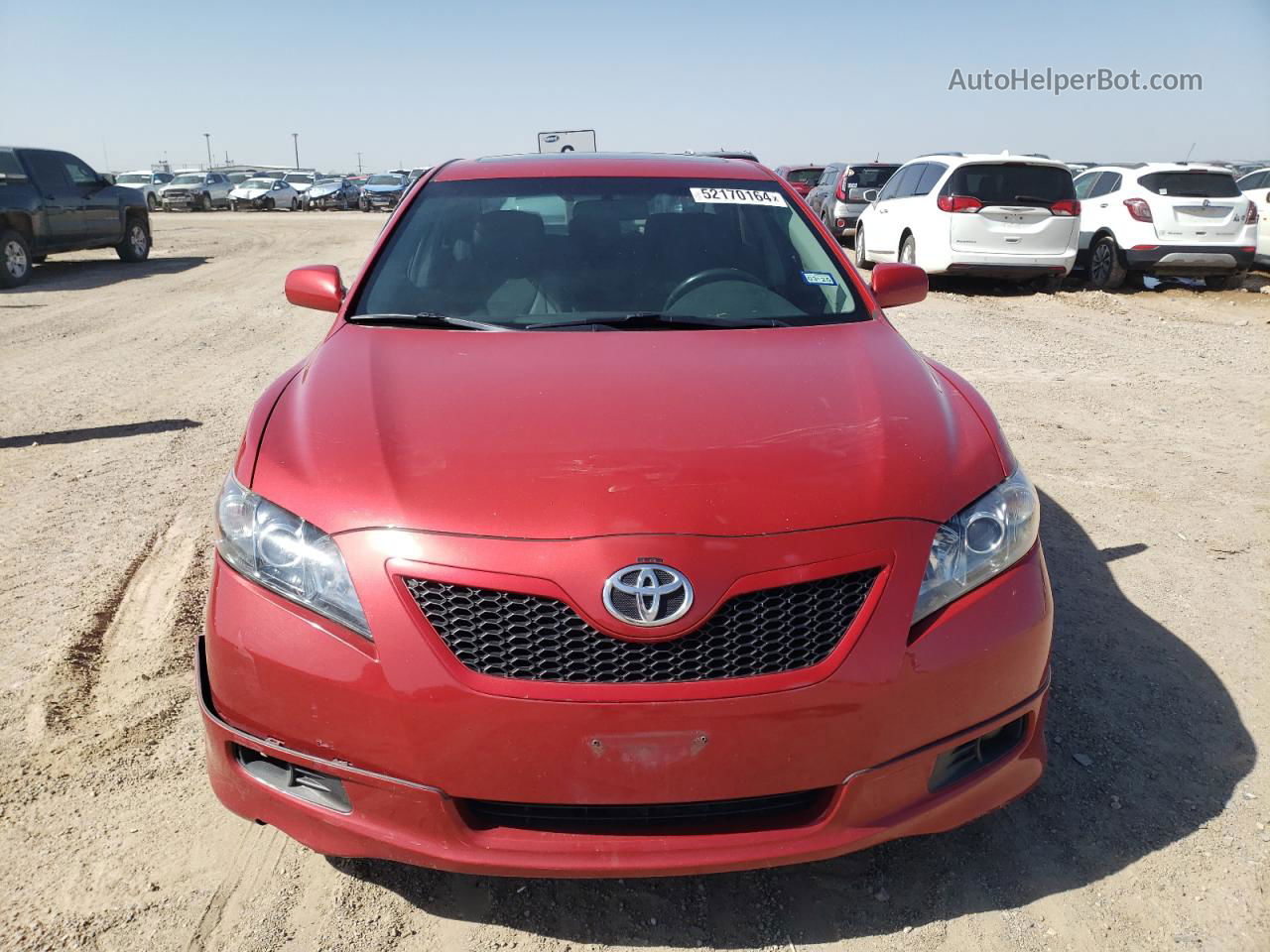 2009 Toyota Camry Base Red vin: 4T1BE46K99U356717