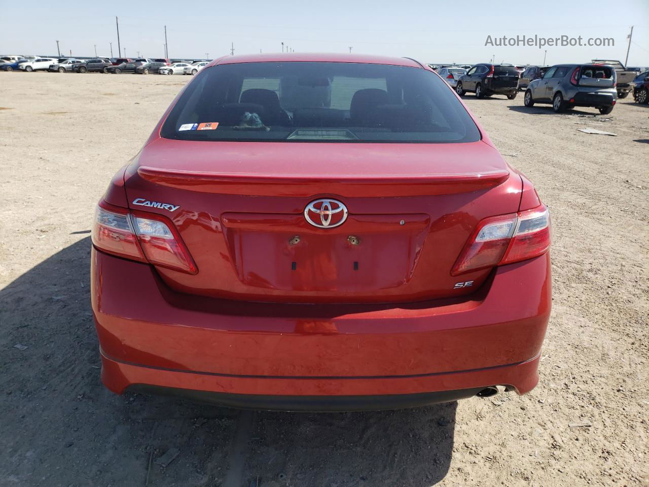 2009 Toyota Camry Base Red vin: 4T1BE46K99U356717