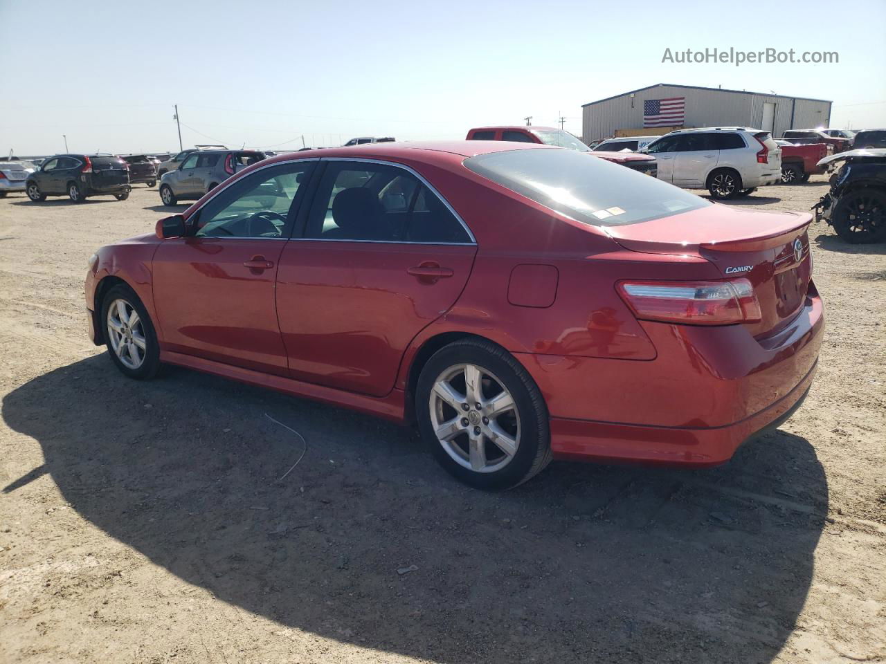 2009 Toyota Camry Base Red vin: 4T1BE46K99U356717