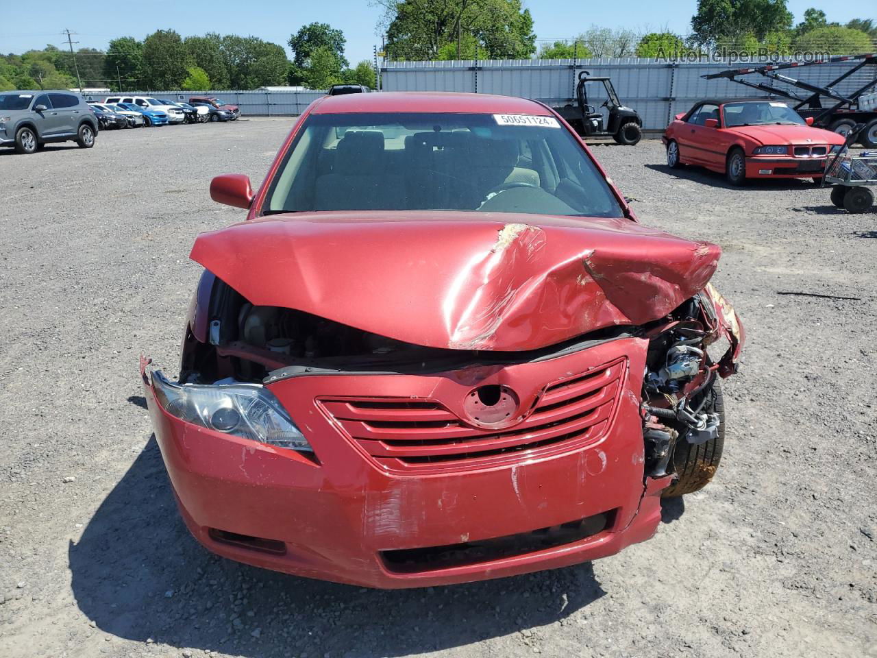 2009 Toyota Camry Base Red vin: 4T1BE46K99U375381