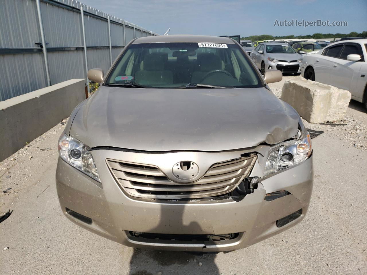 2009 Toyota Camry Base Beige vin: 4T1BE46K99U392486