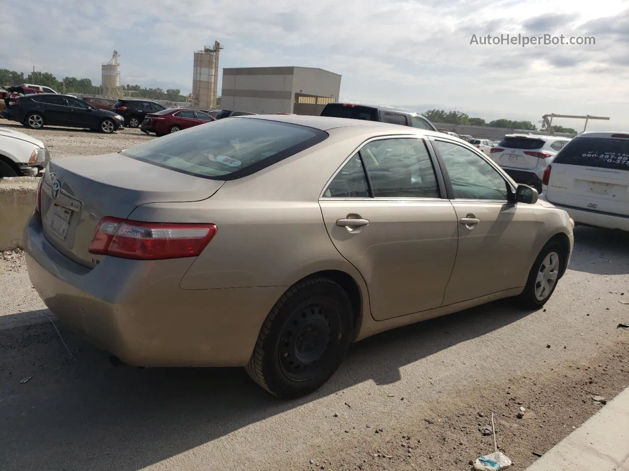 2009 Toyota Camry Base Beige vin: 4T1BE46K99U392486