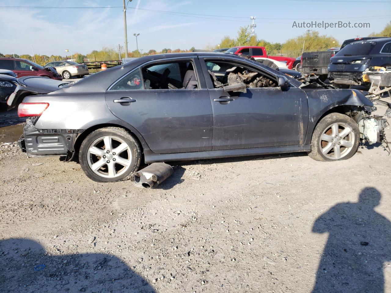 2009 Toyota Camry Base Gray vin: 4T1BE46K99U800291