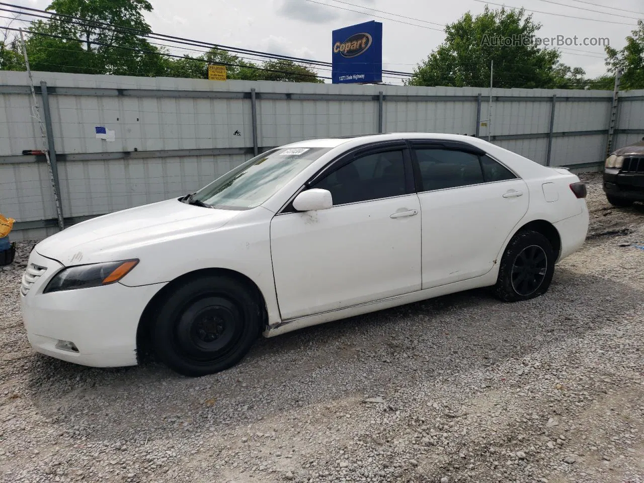 2009 Toyota Camry Base White vin: 4T1BE46K99U847966