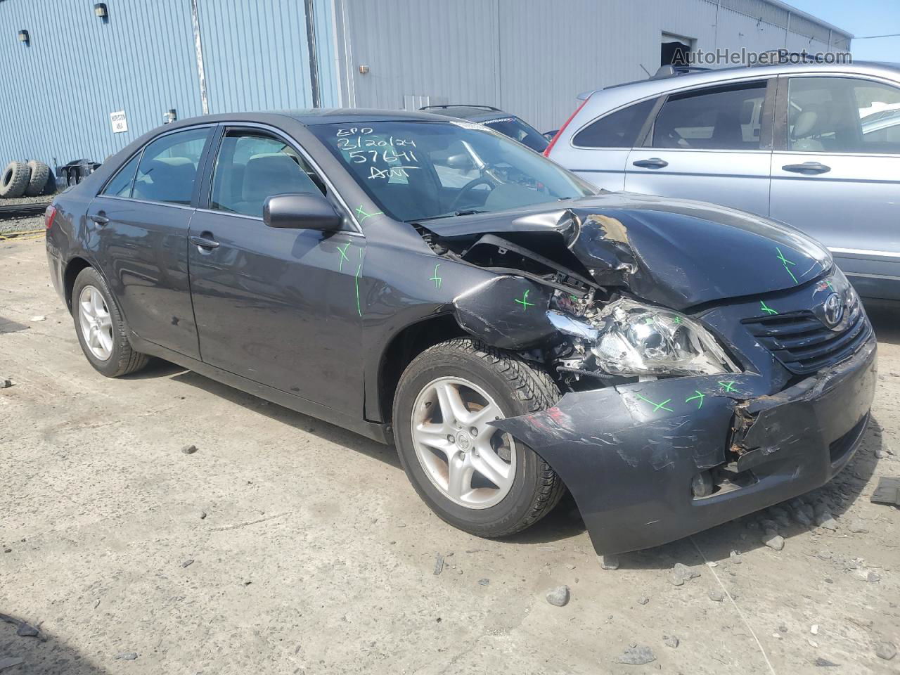 2009 Toyota Camry Base Серый vin: 4T1BE46K99U857641