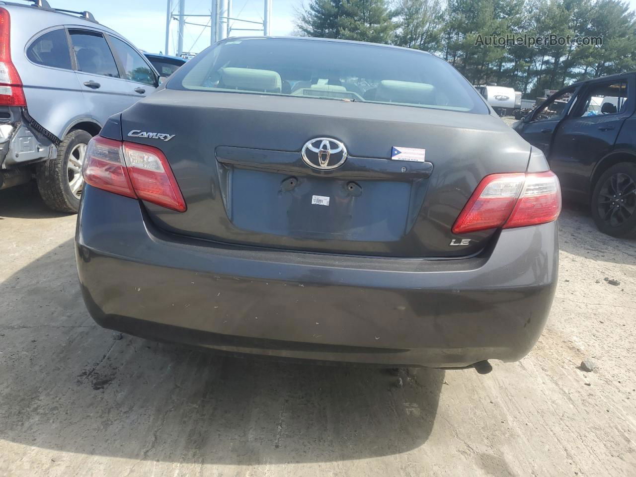 2009 Toyota Camry Base Серый vin: 4T1BE46K99U857641