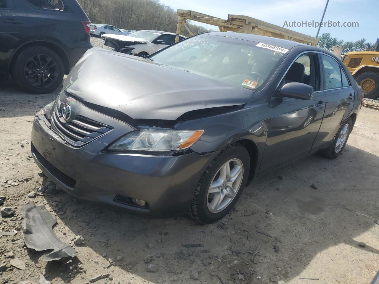 2009 Toyota Camry Base Серый vin: 4T1BE46K99U857641