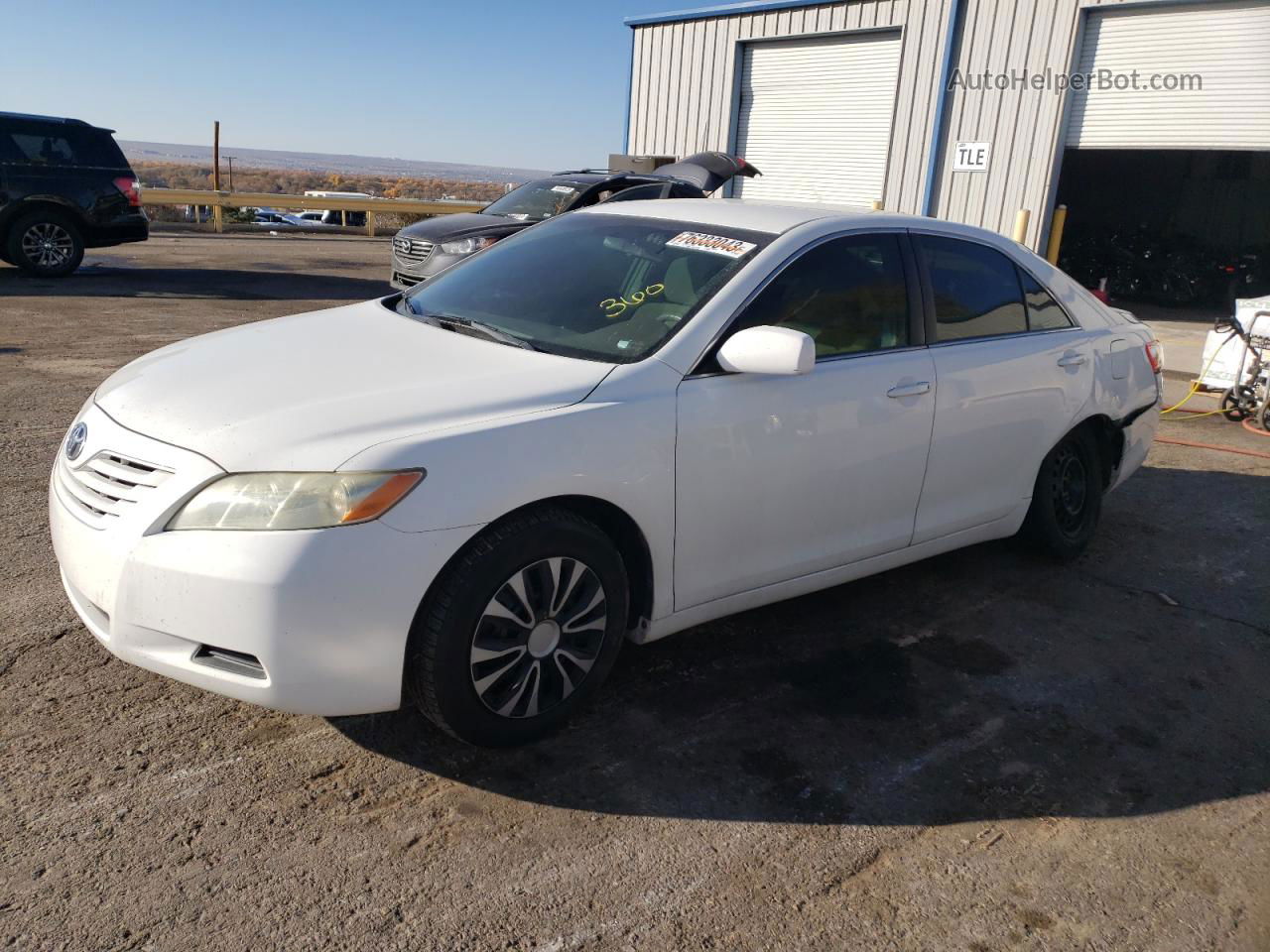 2009 Toyota Camry Base White vin: 4T1BE46K99U912007