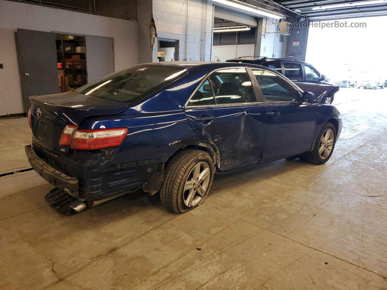 2007 Toyota Camry Ce Blue vin: 4T1BE46KX7U008597