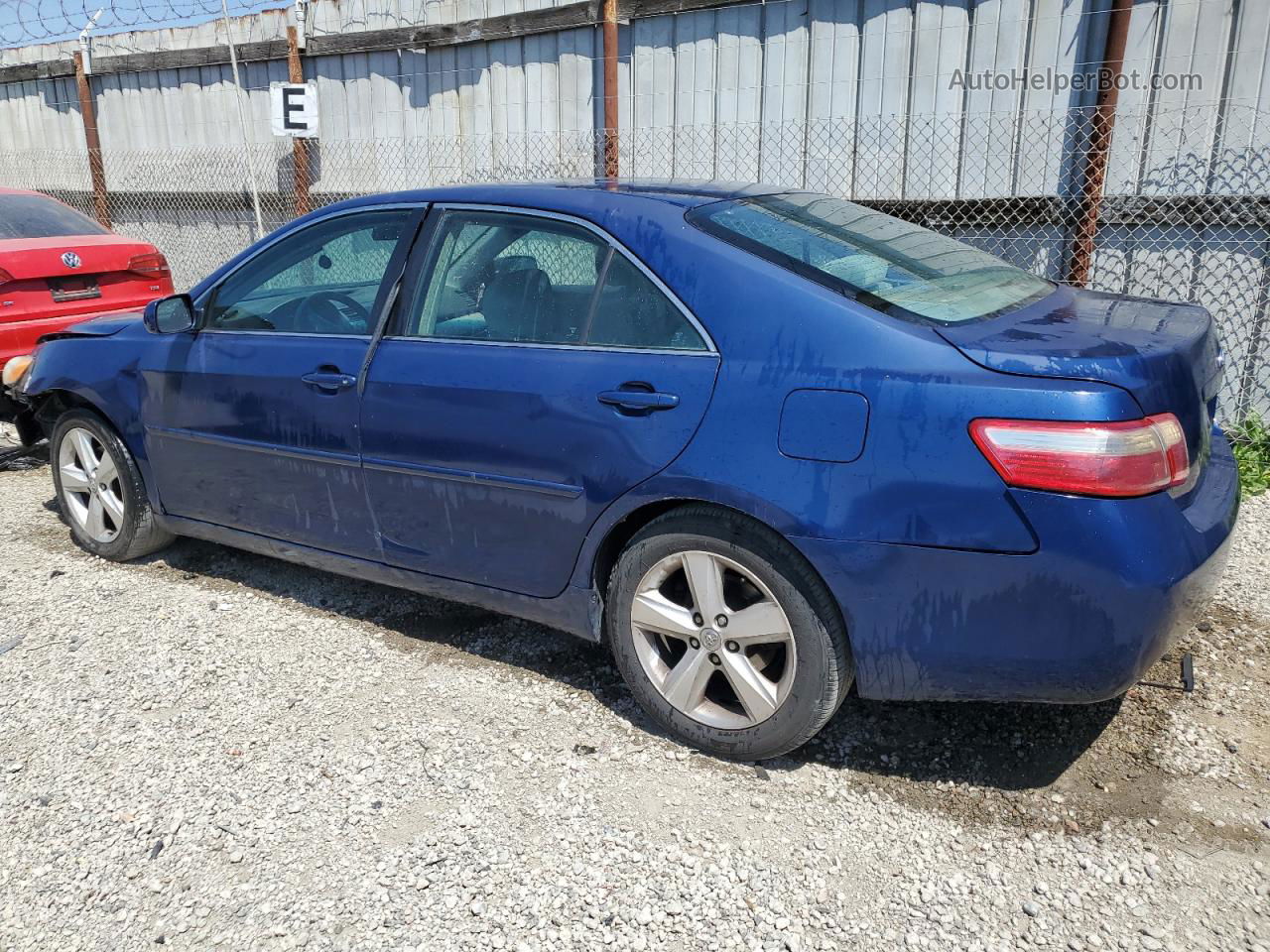 2007 Toyota Camry Ce Blue vin: 4T1BE46KX7U096969