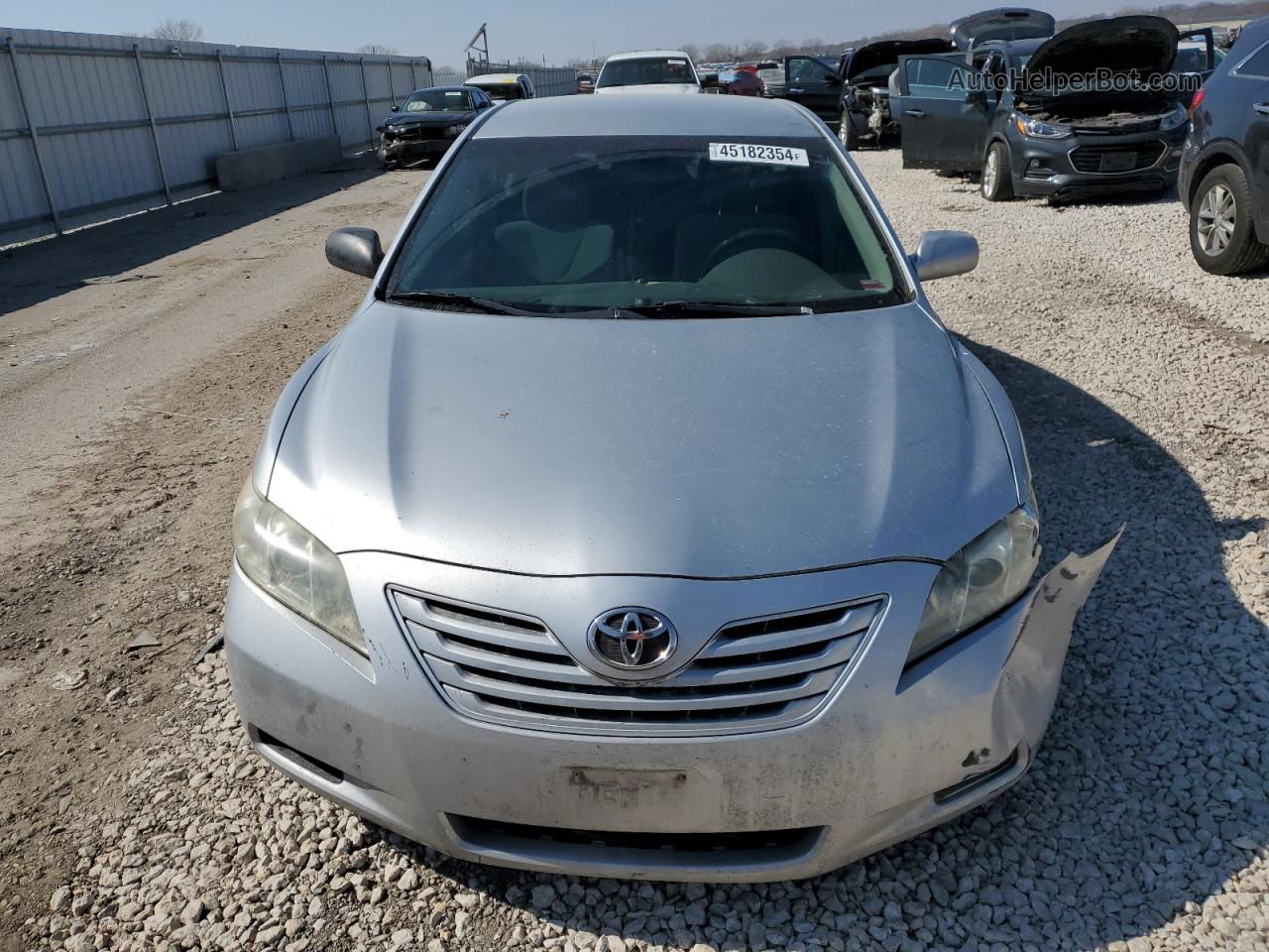 2007 Toyota Camry Ce Silver vin: 4T1BE46KX7U171413